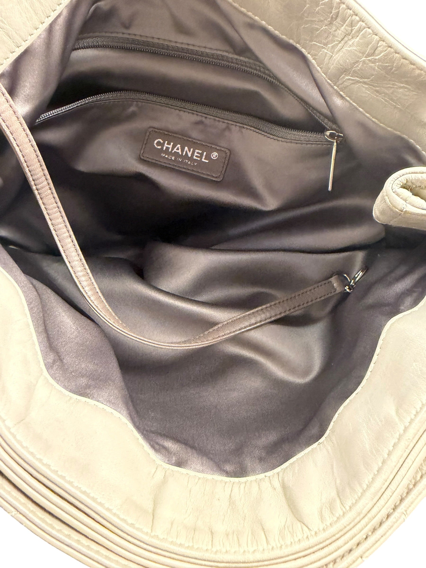 Chanel Grey Reissue Quilted Tote Bag 2013