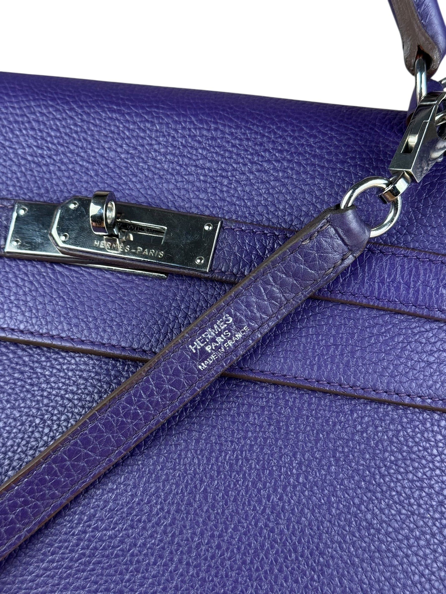 Hermes Togo Kelly II Retourne 32 Ultraviolet 2010
