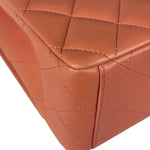 Chanel Pink Quilted Lambskin Classic Large Double Flap Bag 2012