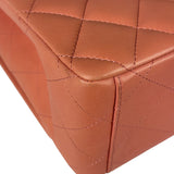 Chanel Pink Quilted Lambskin Classic Large Double Flap Bag 2012