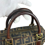 Fendi FF Vintage Zucca Mini Top Handle Bag