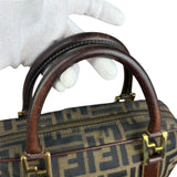 Fendi FF Vintage Zucca Mini Top Handle Bag