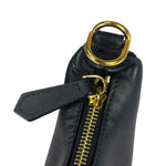 Fendi Vintage Black Leather Nano Fendigraphy Two-Way Bag Replacement Chains