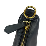 Fendi Vintage Black Leather Nano Fendigraphy Two-Way Bag Replacement Chains