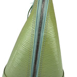 Louis Vuitton Green Patent Epi Alma Handbag