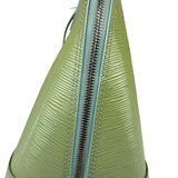 Louis Vuitton Green Patent Epi Alma Handbag