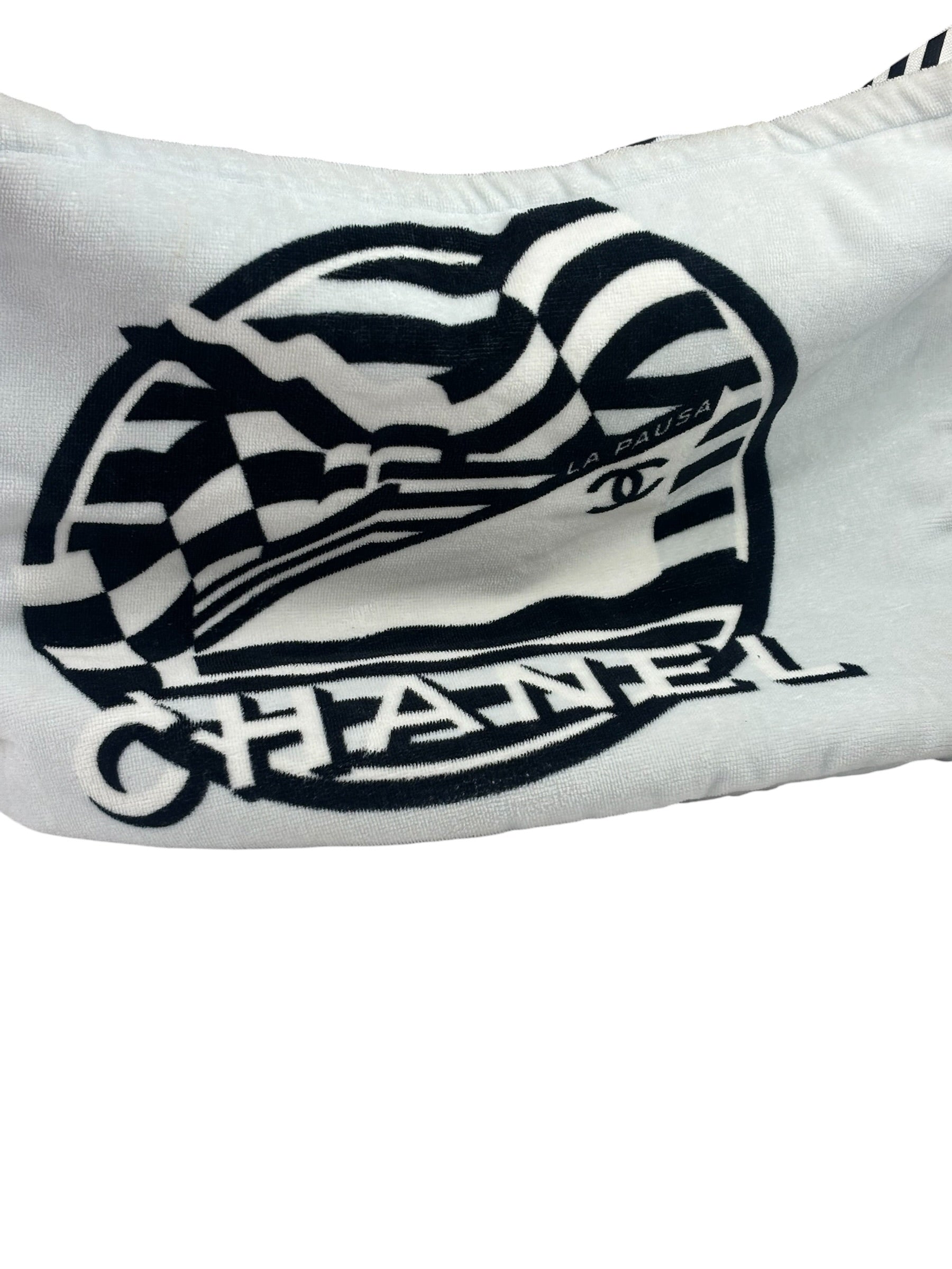 Chanel Colorblock La Pausa Reversible Beach Tote Cruise 2019
