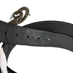 Gucci Belt Reversible Black GG Supreme/Black Silver Hardware