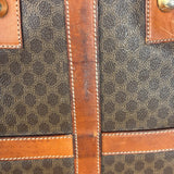 Celine Vintage Macadam Weekender Travel Bag