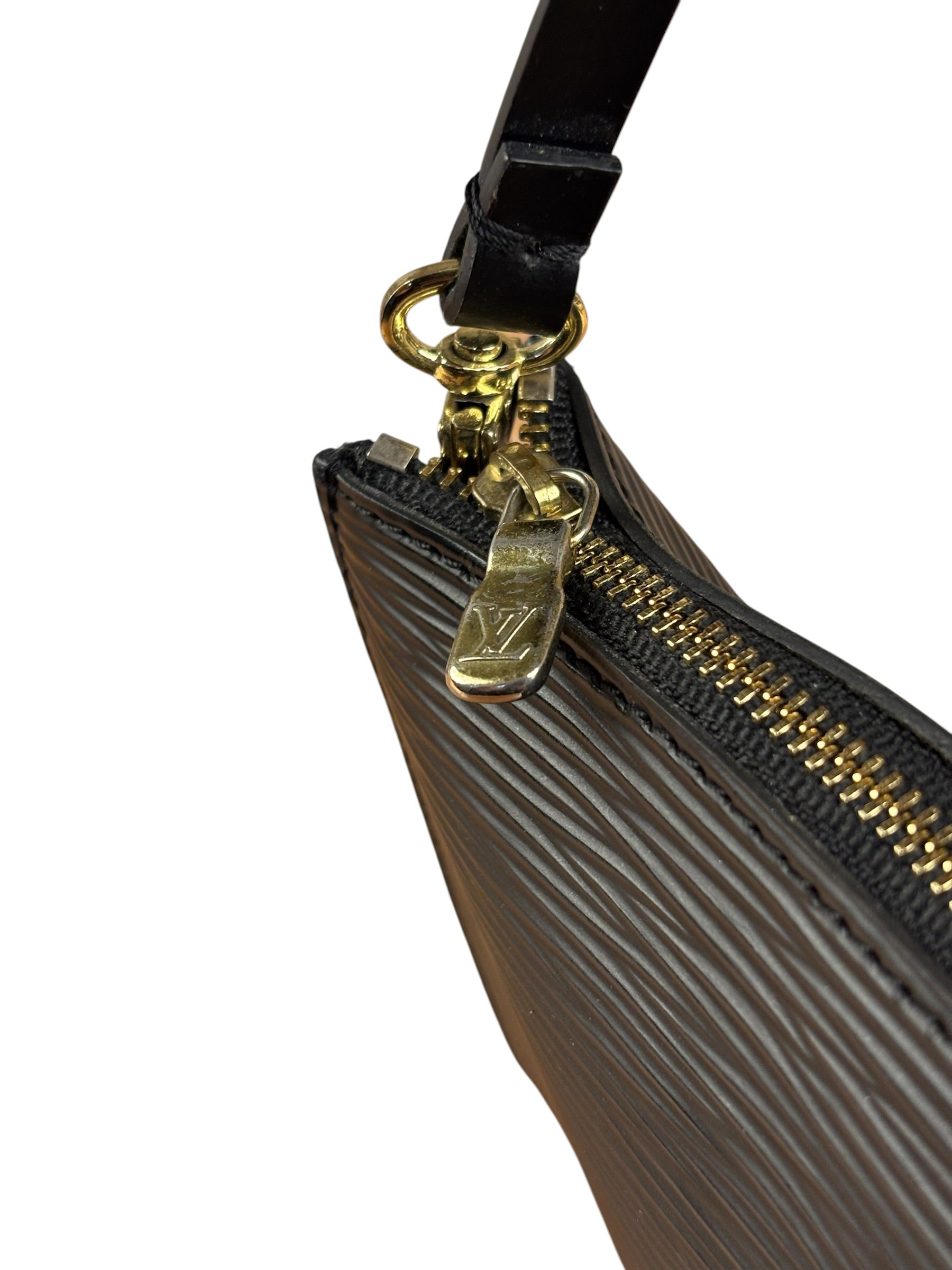 Louis Vuitton Black Epi Leather Pochette