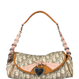 Christian Dior Leather Trotter Romantique Flap Shoulder Bag
