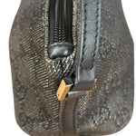 Gucci GG Black Canvas Pochette Handbag
