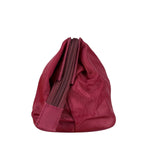 Prada Red Nylon Cosmetic Clutch