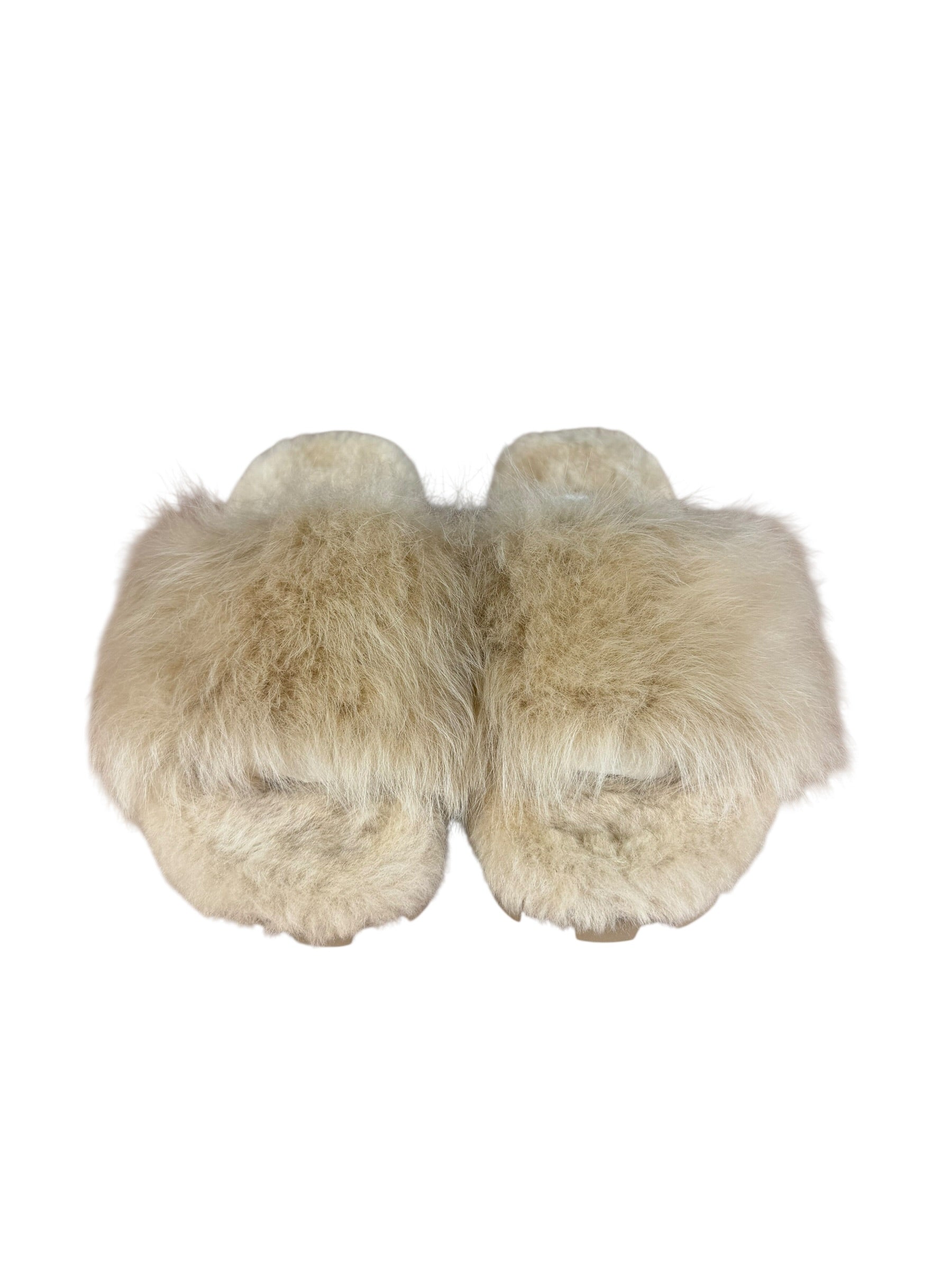 Miu Miu Calzature Donna Fuzzy Slides