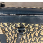 Christian Dior Vintage Navy Oblique Travel Bag