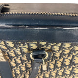 Christian Dior Vintage Navy Oblique Travel Bag