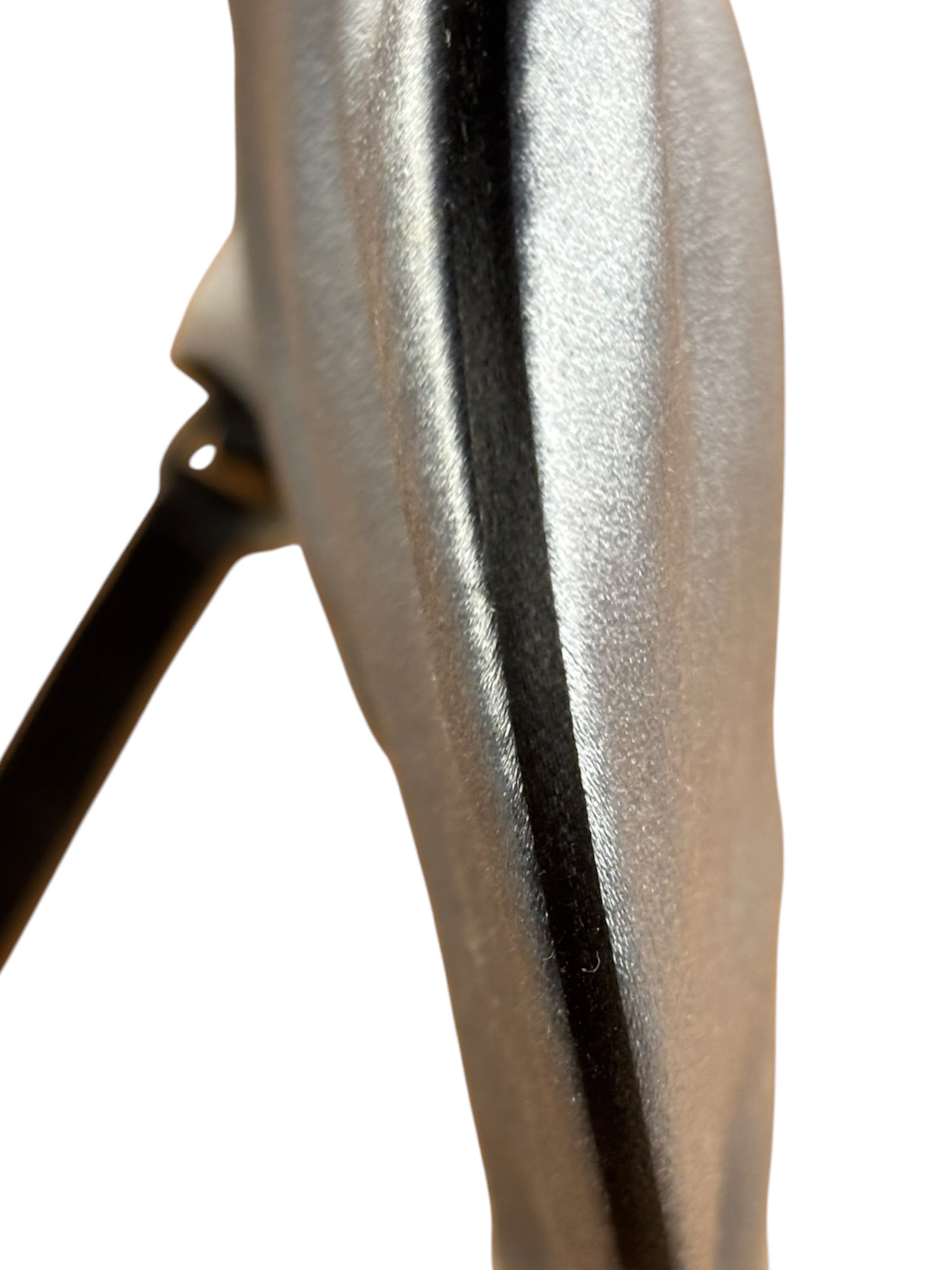 Prada Spazzolato Mini Grey Satin