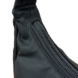 Prada Black Tessuto Nylon Mini Hobo Bag