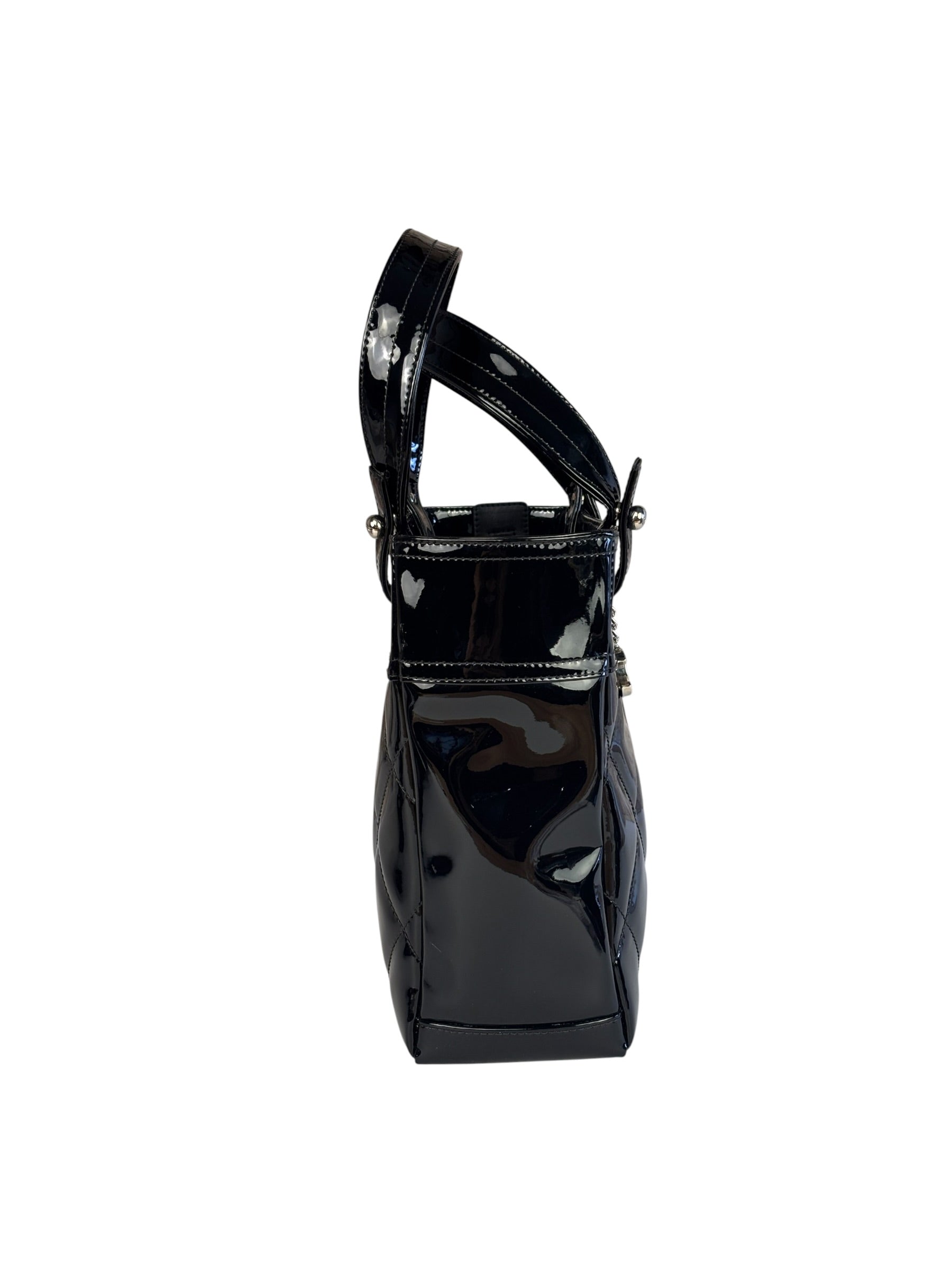 Chanel Black Leather Paris-Biarritz Tote
