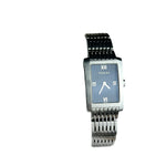 Gucci Black Tank Stainless Band