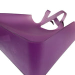 Chanel Vinatge Purple Jelly Rubber Tote Bag