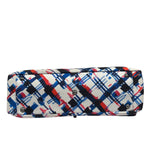 Chanel White-Multi Canvas Airline Printed XXL Travel Flap Bag 2016