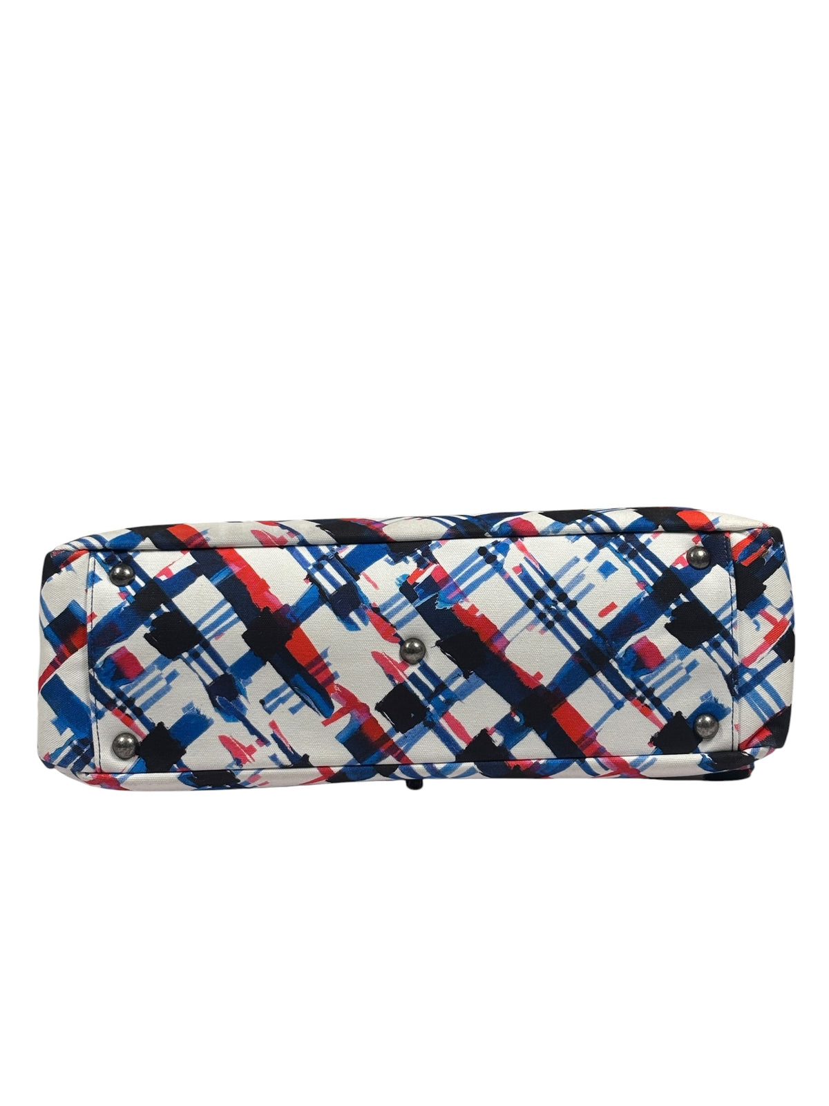 Chanel White-Multi Canvas Airline Printed XXL Travel Flap Bag 2016