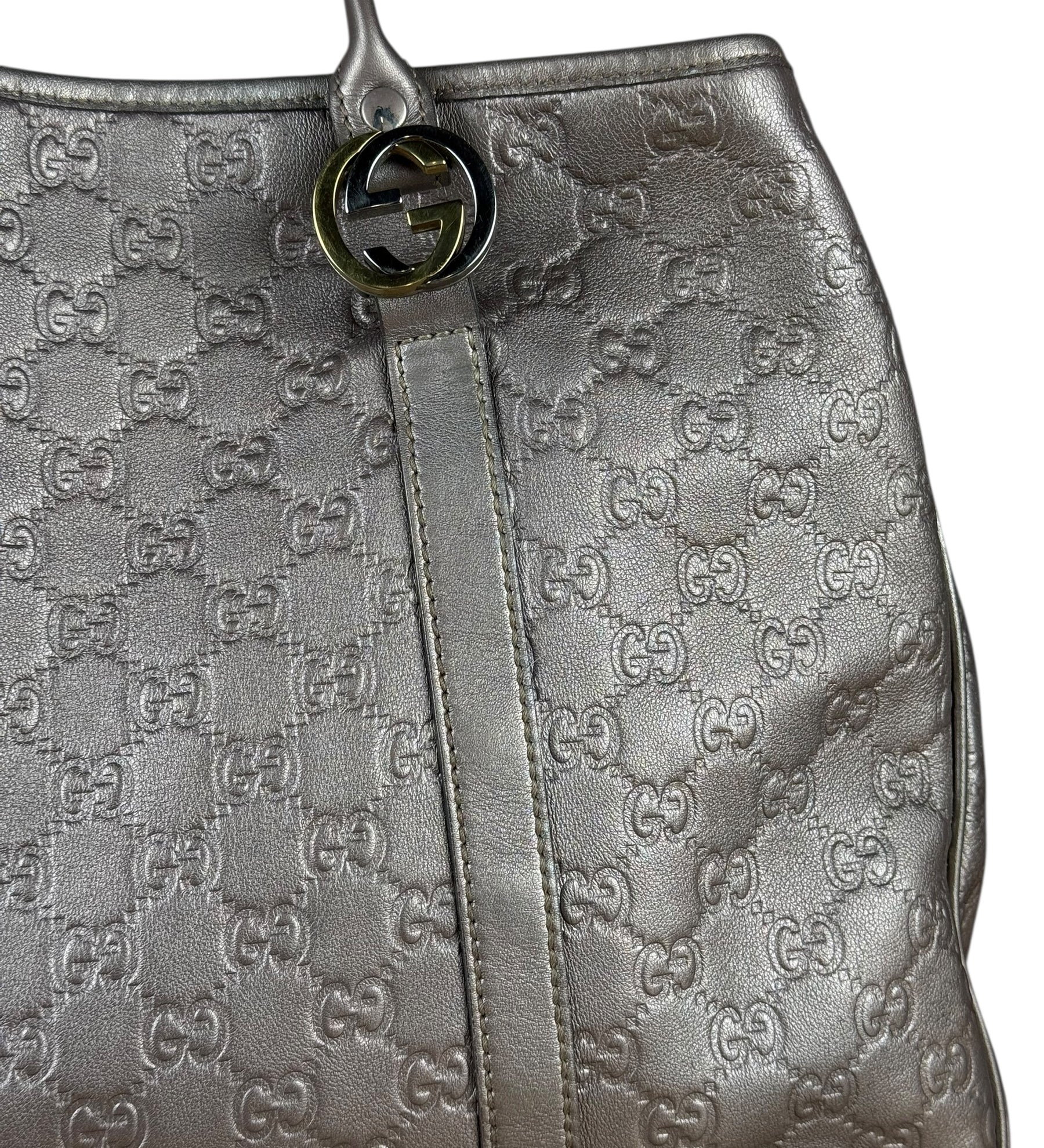 Gucci GG Metallic Shoulder Tote