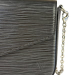 Louis Vuitton Black Epi Leather Felicie Pochette