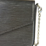 Louis Vuitton Black Epi Leather Felicie Pochette