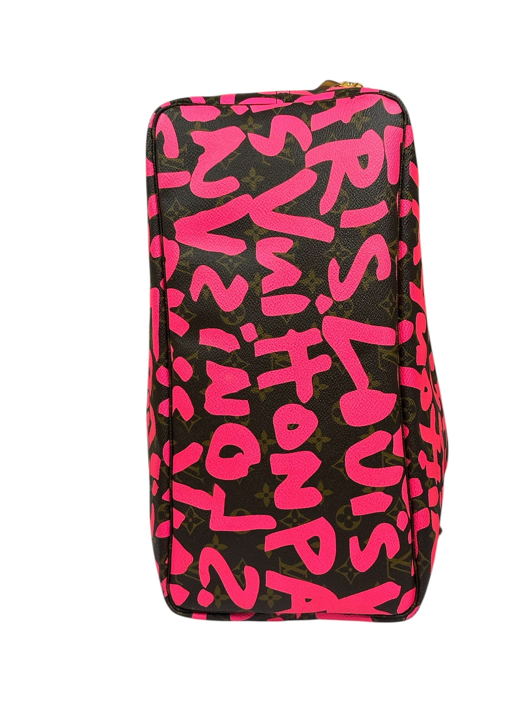 Louis Vuitton x Stephen Sprouse Graffiti Pink/Brown Monogram Neverfull GM