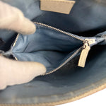 Gucci White Leather Stars Guccy Mini 2Way Bag