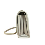 Chanel White Leather Mini Shoulder Bag 1992