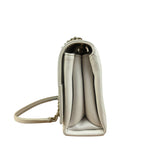 Chanel White Leather Mini Shoulder Bag 1992