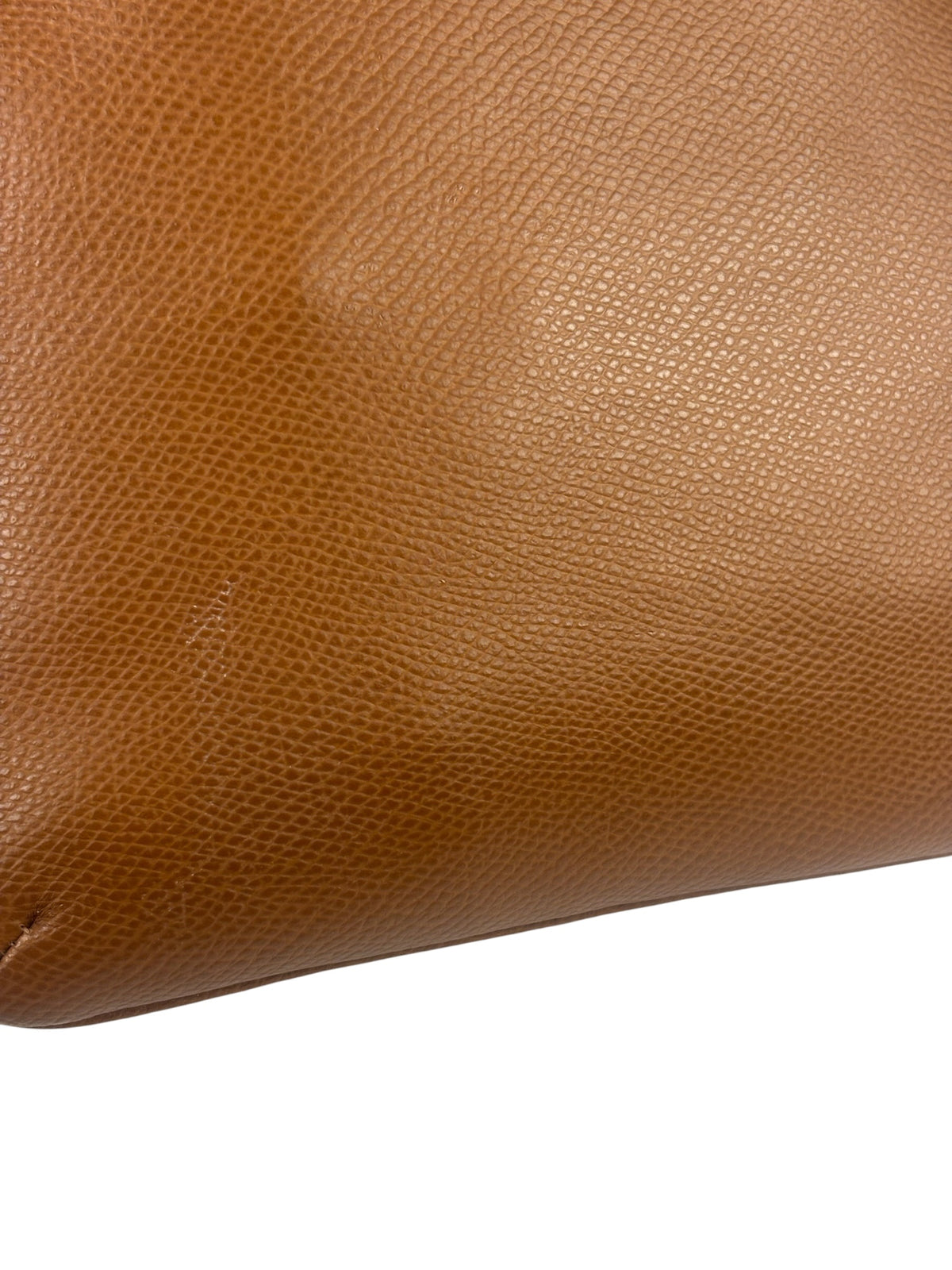 Coach Tan Brown Pebble Leather Crossbody Bag