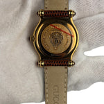 Gucci Vintage Brown/Gold Plated Watch