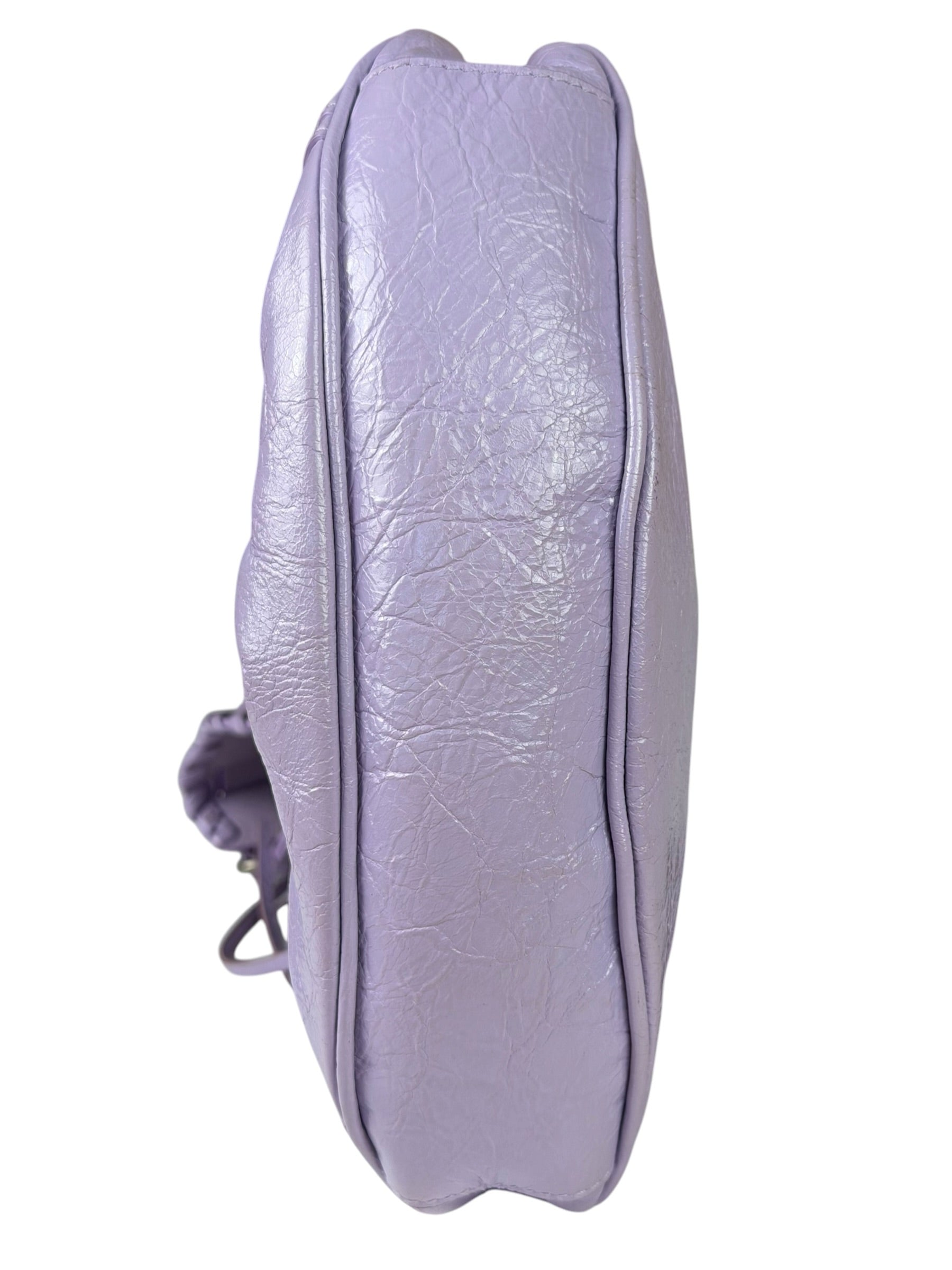 Balenciaga Lilac Calfskin Le Cagole XS Shoulder Bag
