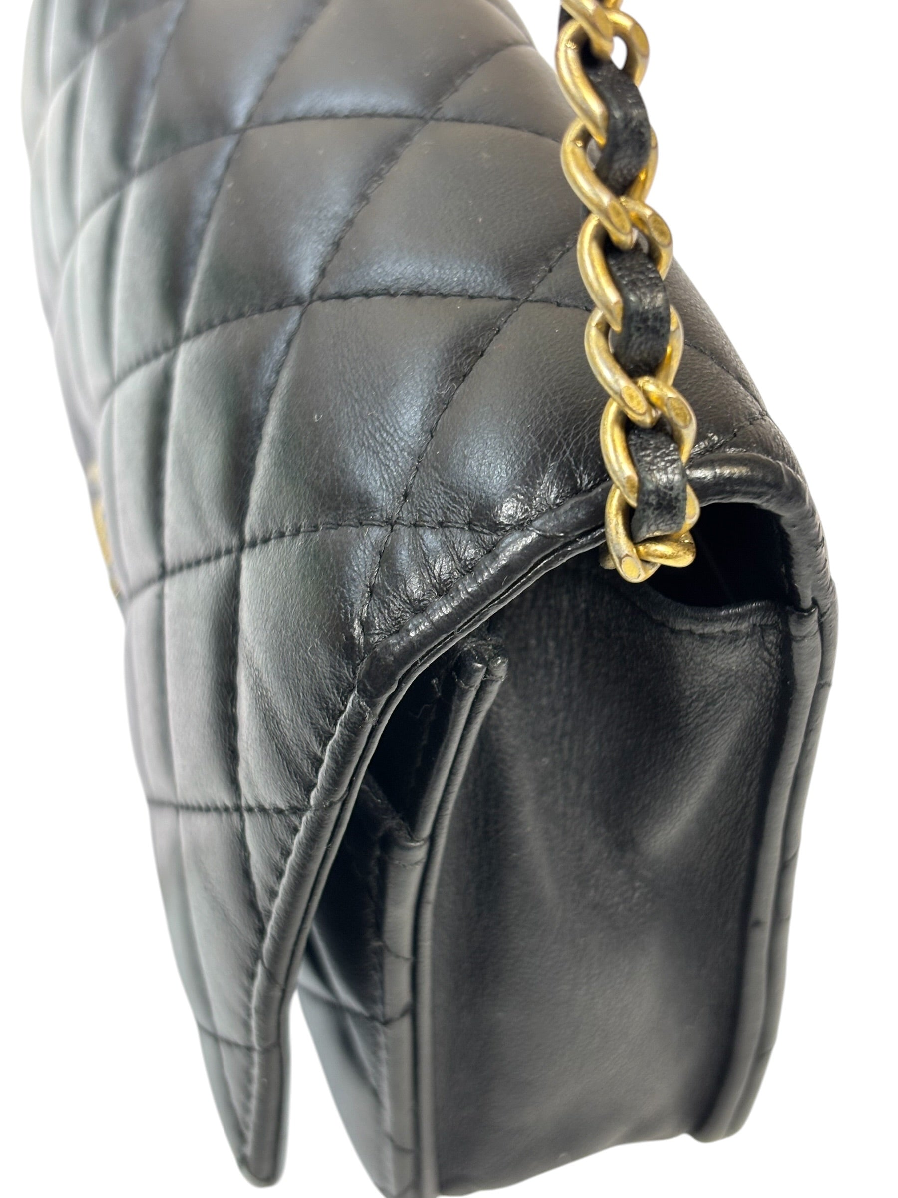 Chanel Black Quilted Wallet On Chain 2019