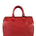 Louis Vuitton Red Epi Leather Speedy 25