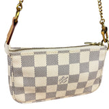 Louis Vuitton Damier Azur Mini Chain Pochette