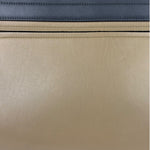 Celine Tri-Color Beige Leather/Suede Trapeze Medium Two-Way Bag