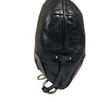 Fendi Black Leather Hobo Bag