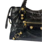 Balenciaga Black Calfskin Mini Le City Bag