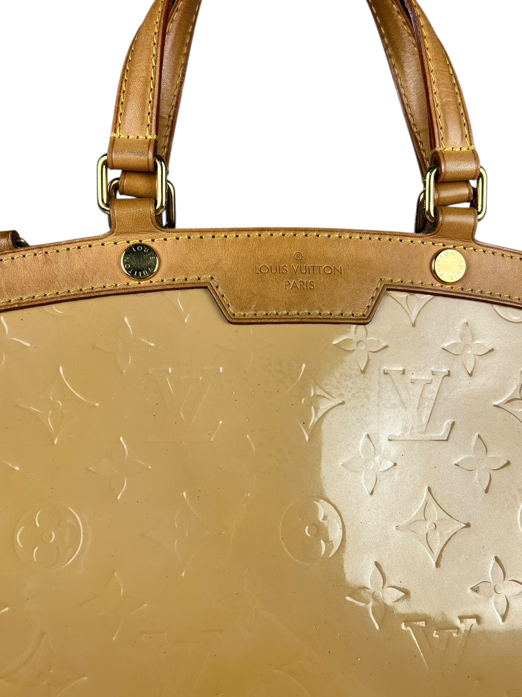 Louis Vuitton Monogram Vernis Brea MM 2-Way Bag