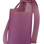 Chanel Purple Jelly Rubber Small Tote Bag Early 2000's