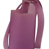 Chanel Purple Jelly Rubber Small Tote Bag Early 2000's