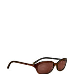 Chanel Vintage Purple Frame Sunglasses