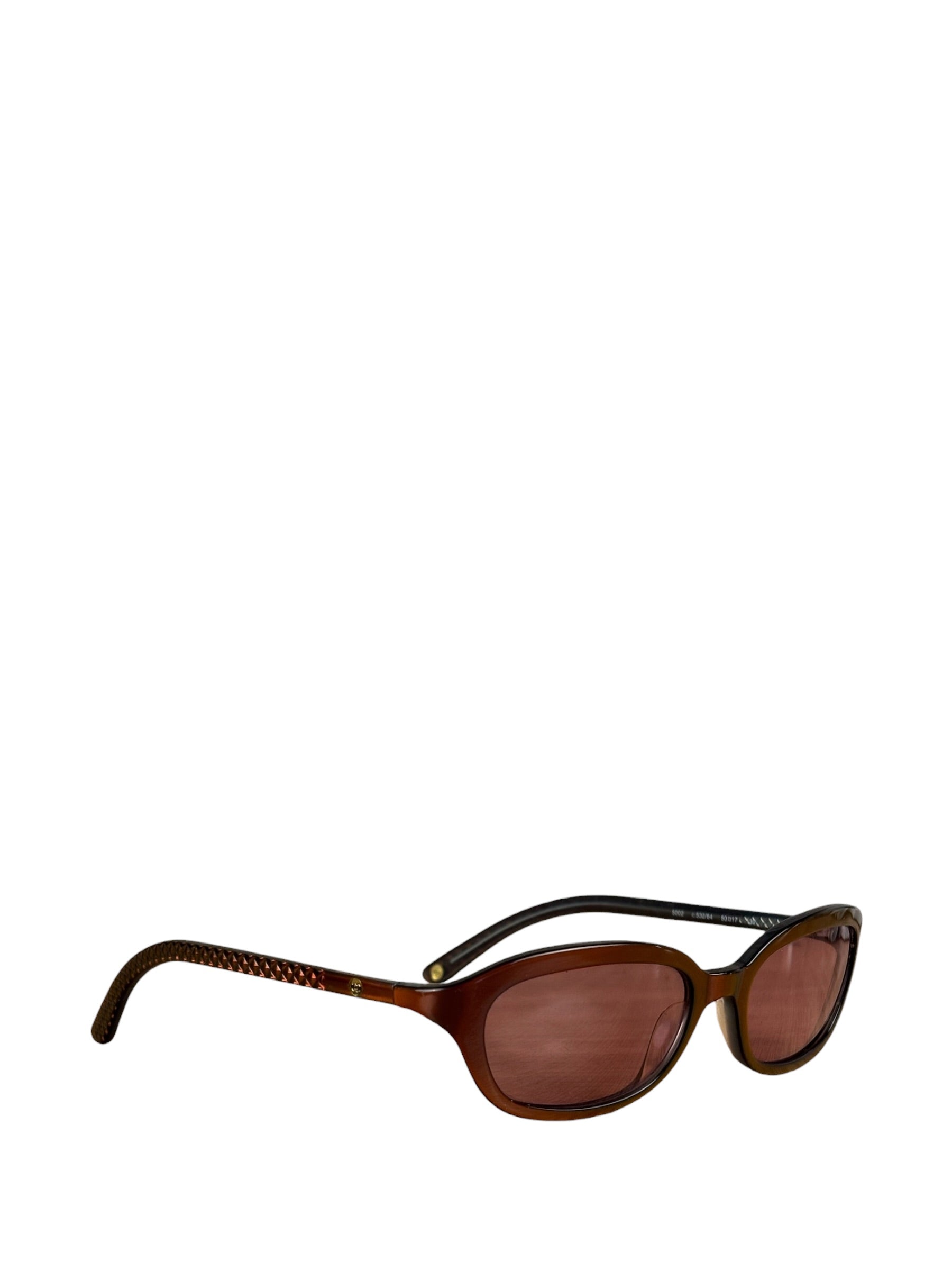 Chanel Vintage Purple Frame Sunglasses