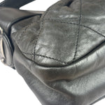 Chanel Grey Quilted Leather Tote Bag 2006
