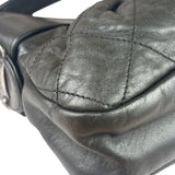 Chanel Grey Quilted Leather Tote Bag 2006